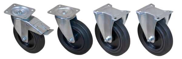 Rollensatz, Vollgummi