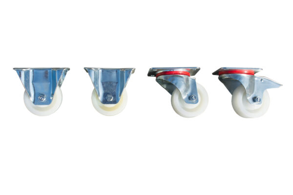 Satz Polyamid Lenk- und Bockrollen